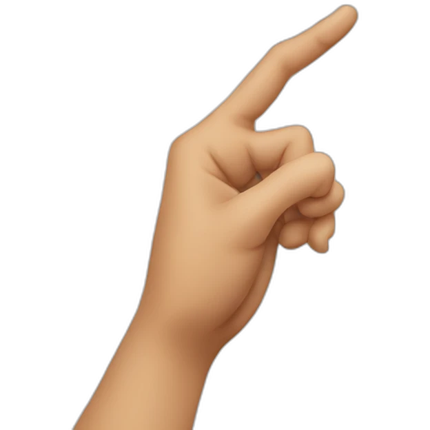 hand making L sign emoji
