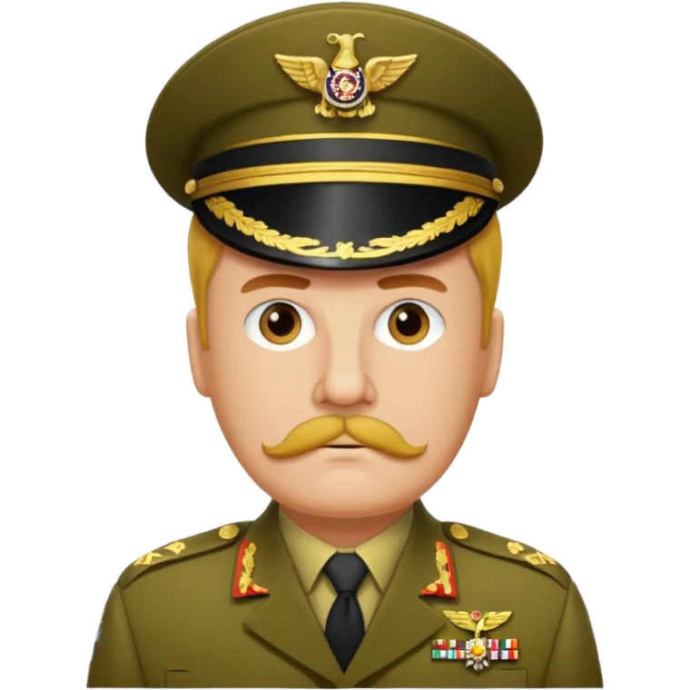 Colonel mustard - army uniform emoji