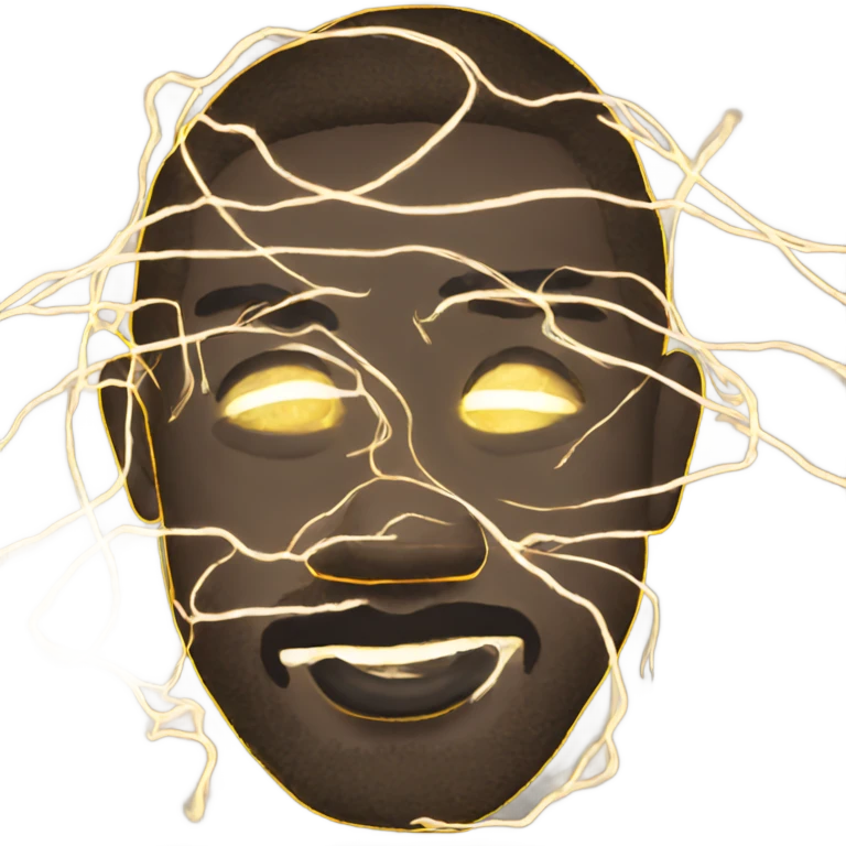 Light painting emoji