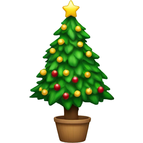 Christmas tree emoji
