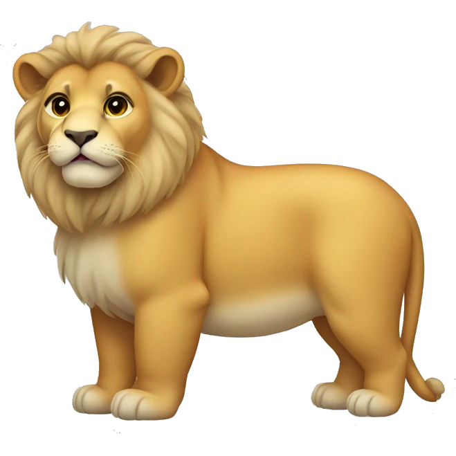 Small lion chub emoji
