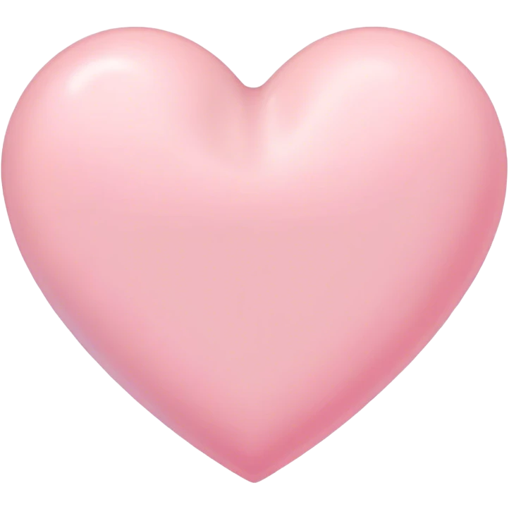 Pastel heart emoji