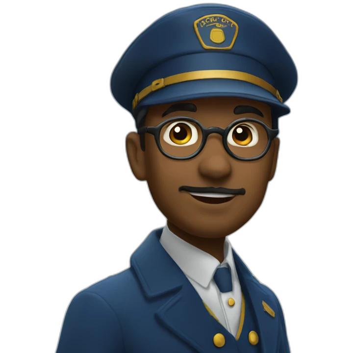 polar express stationmaster emoji