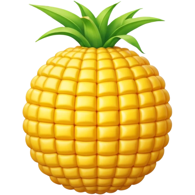 Corn ball emoji emoji