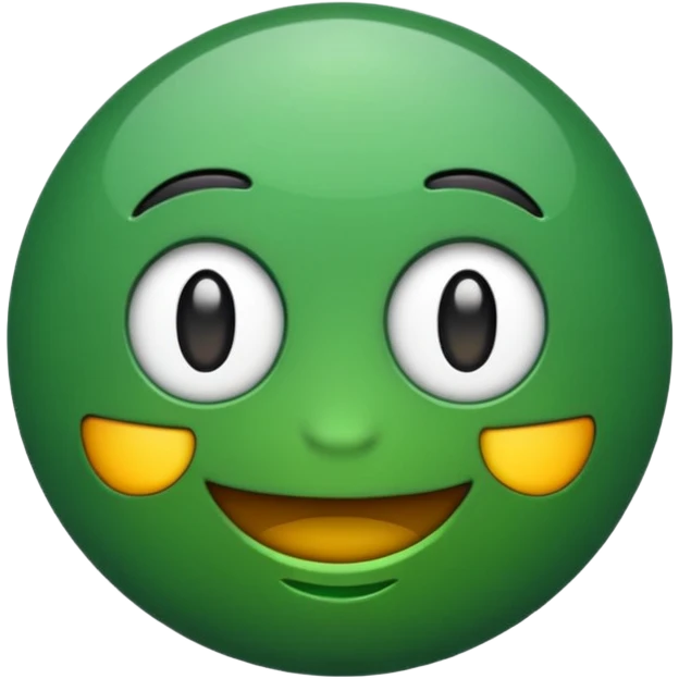 Emojis verde oscuro emoji