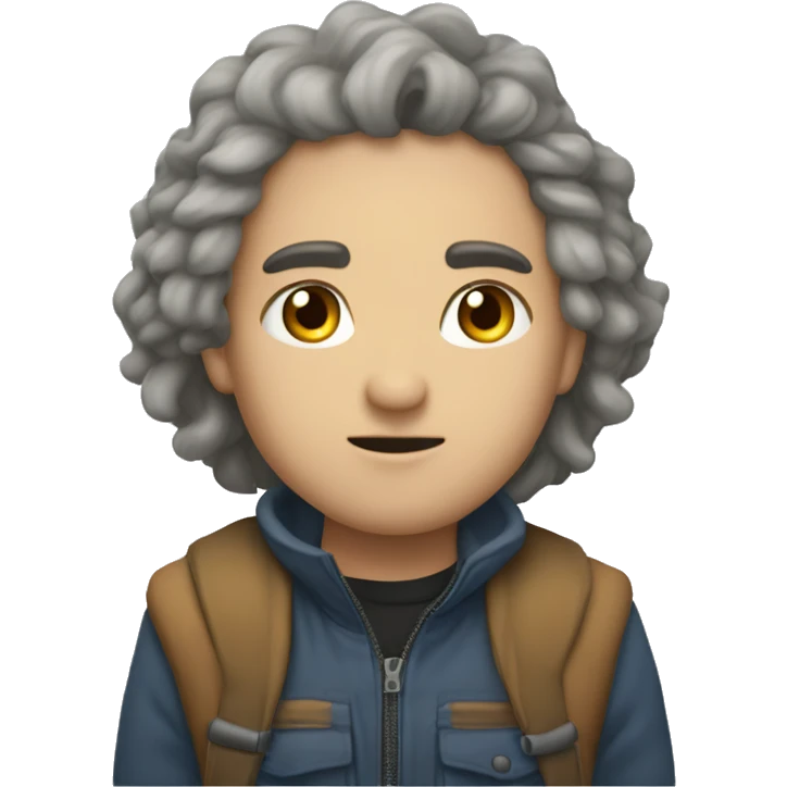 зимние милые стикеры  emoji