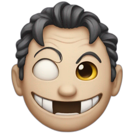 happy evil emoji