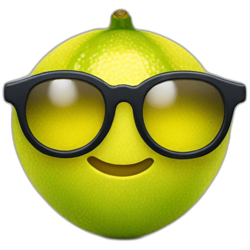 Limon-gafas- sonrisa emoji