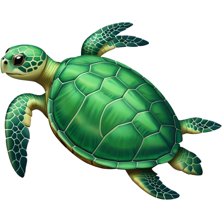 Tortuga marina emoji