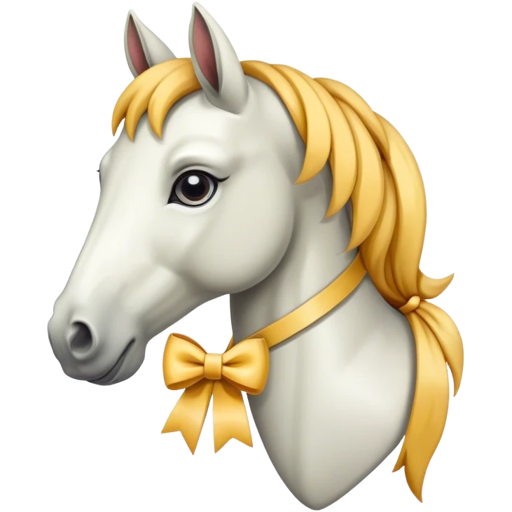 horse with a bow  emoji