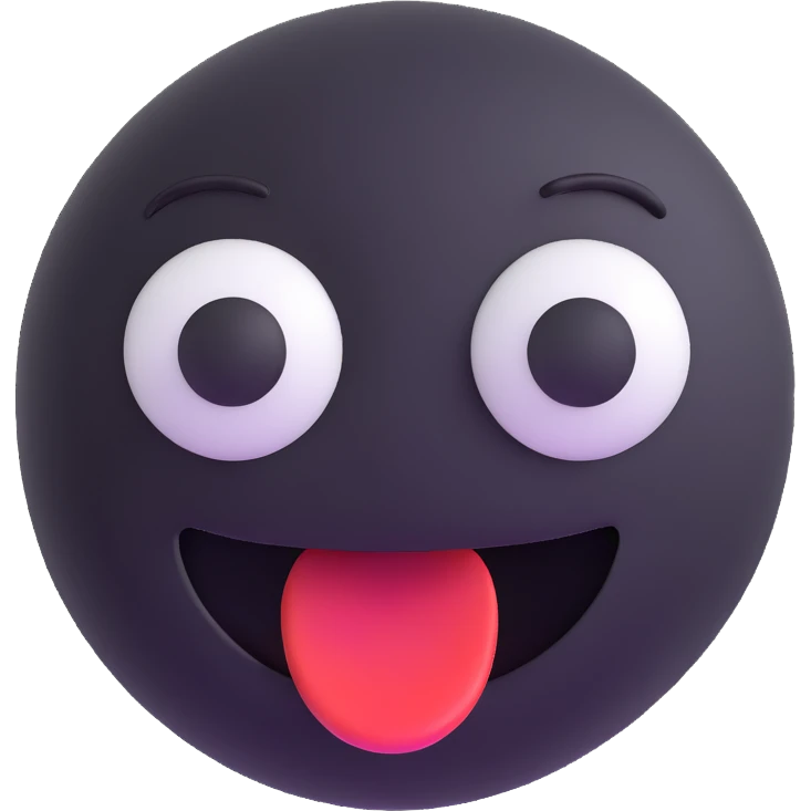 silly meme face emoji, modern and creative emoji