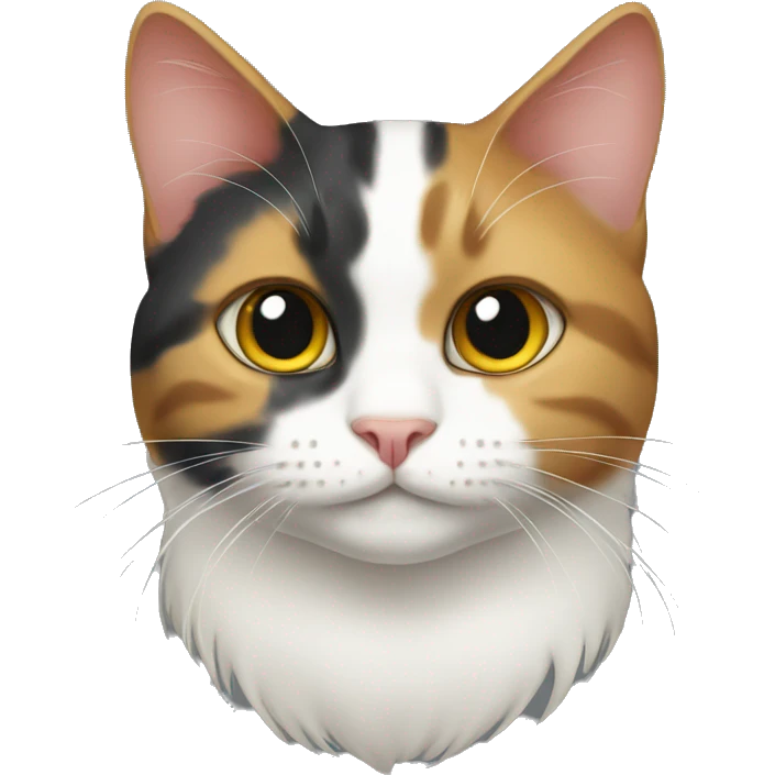 Tricolor Cat emoji