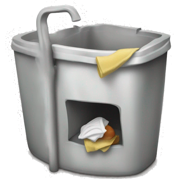 the waste stall in the bathroom emoji