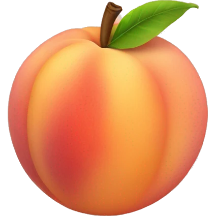 Peach  emoji