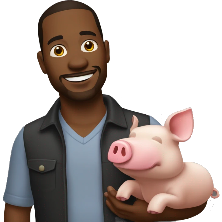 dave benson Philips holding pork emoji
