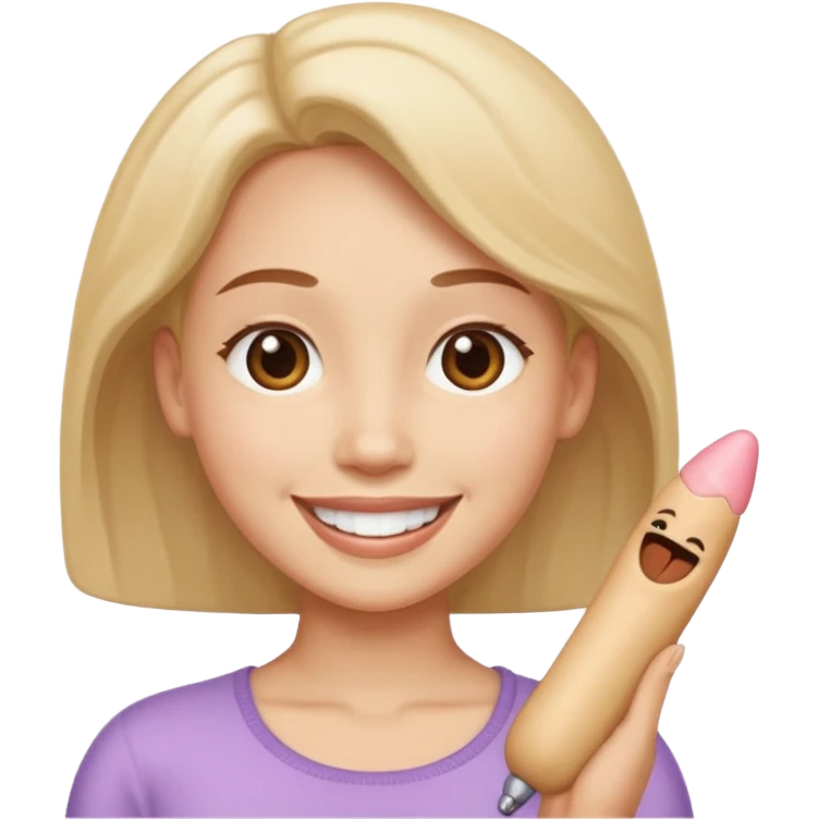 Futanari (female but have penis) emoji