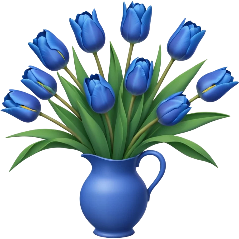 I need something for winter Video like bleu tulipe bouquet  emoji