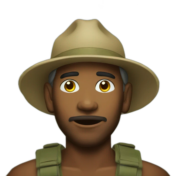 Bush Tucker Man emoji