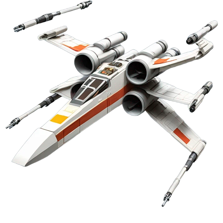 Star Wars x-wing  emoji
