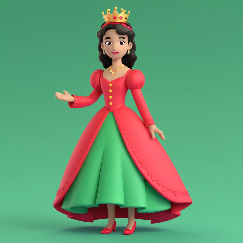 prince in red dress, royal background emoji