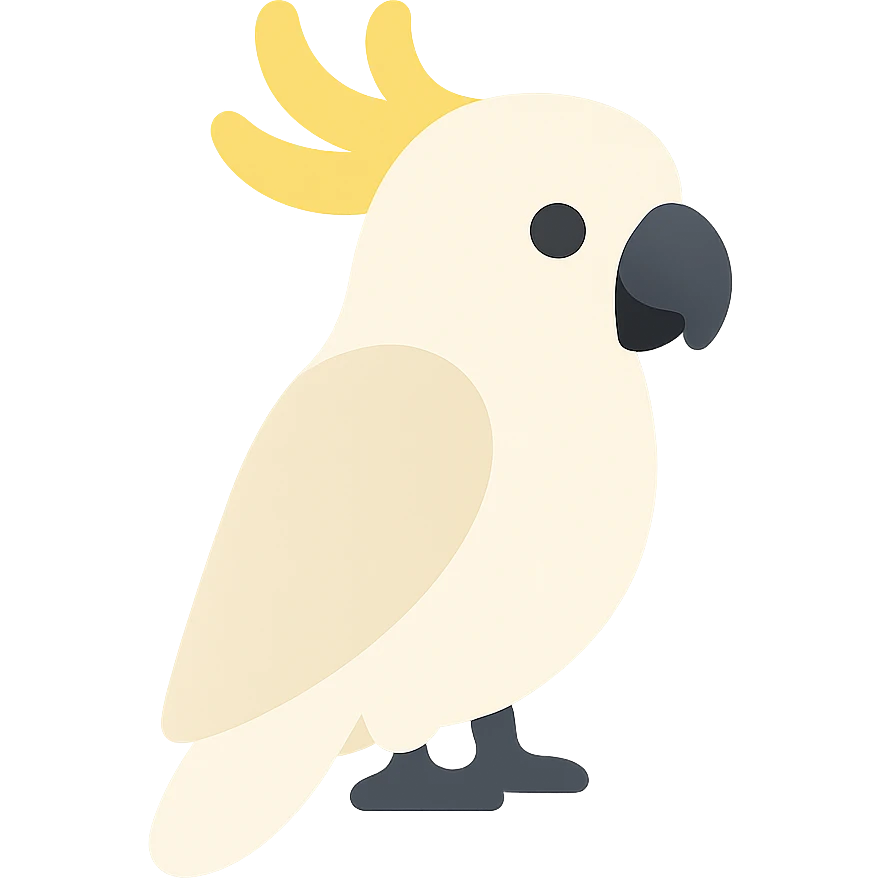 Cockatoo emoji