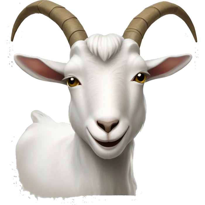 Goat with eid moon emoji