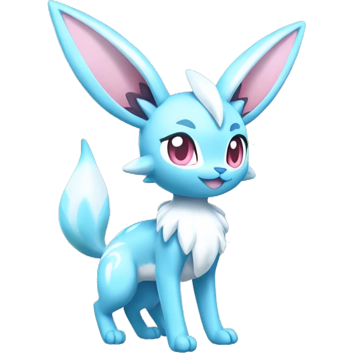 Sylveon-Glaceon full body emoji