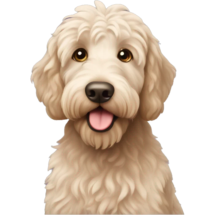 Labradoodle  emoji