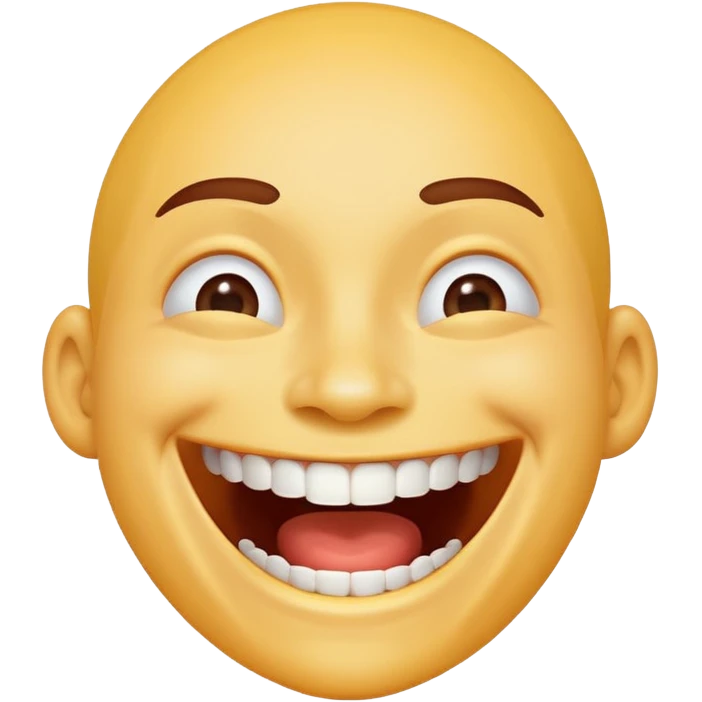 Laughing emoji