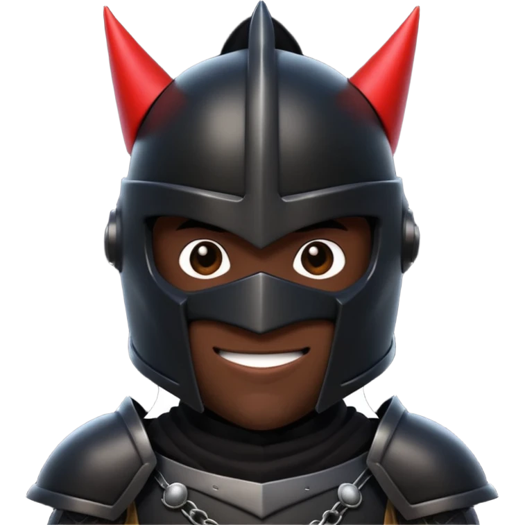 A Roblox Black Knight hacker emoji
