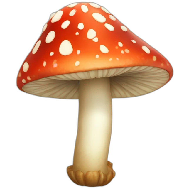 amanita-with-hat emoji