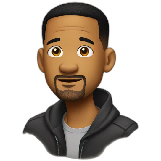 will smith pensando emoji