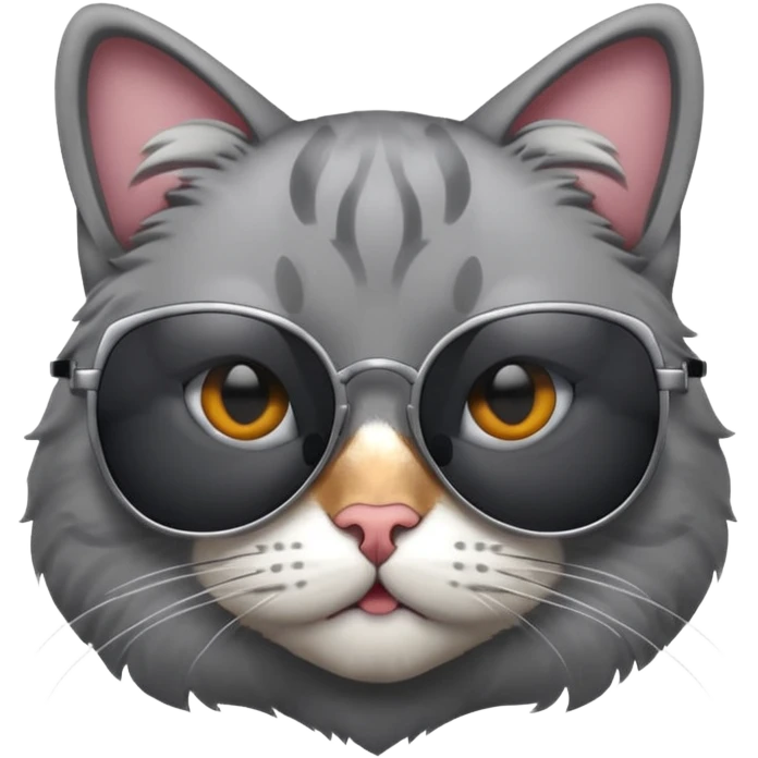 Cat wearing sunglasses emoji