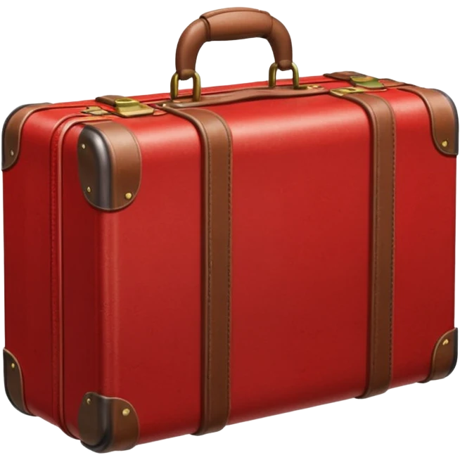red suitcase emoji
