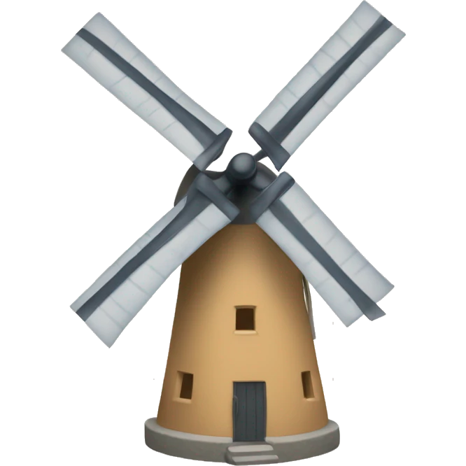Wind mill toy emoji