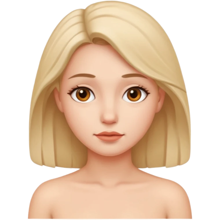 Mujer sin ropa emoji