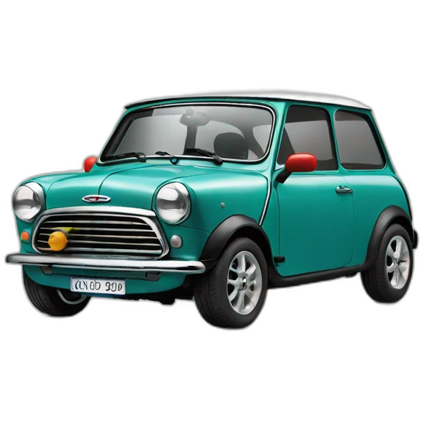 Voiture mini emoji