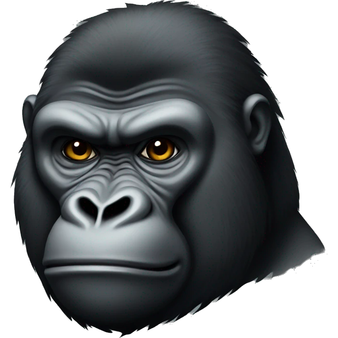 Fat gorilla  emoji