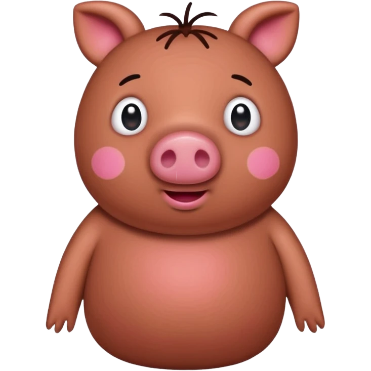 pepa pig kaka gedaan emoji
