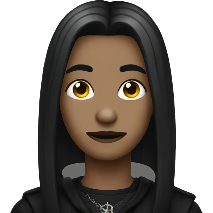 Goth emoji