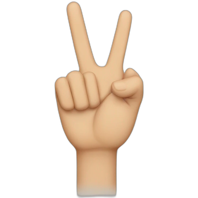 hand sign of muryo kusho emoji