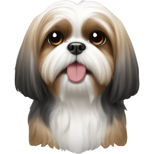 A shih-tzu dog  emoji