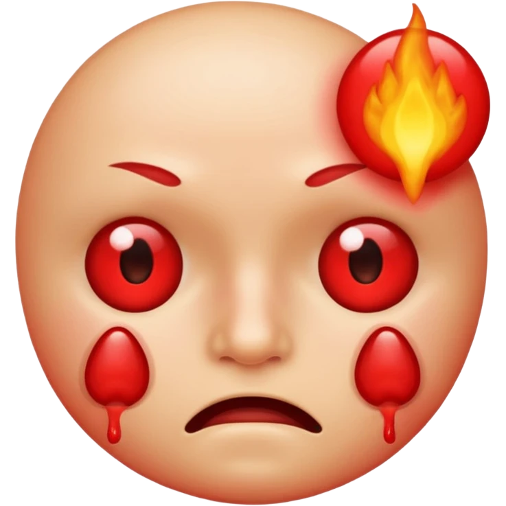 pimple emoji