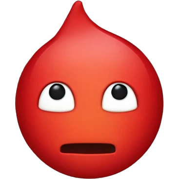 red color upside down C.r.O.s.S emoji