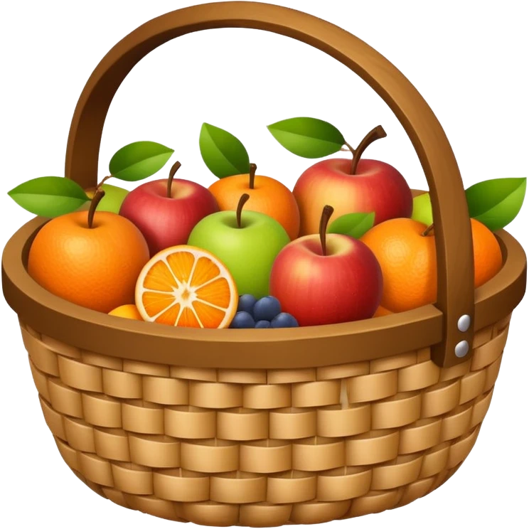 Basket image in professional look emoji