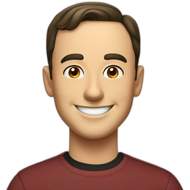 Sheldon Cooper smiling emoji