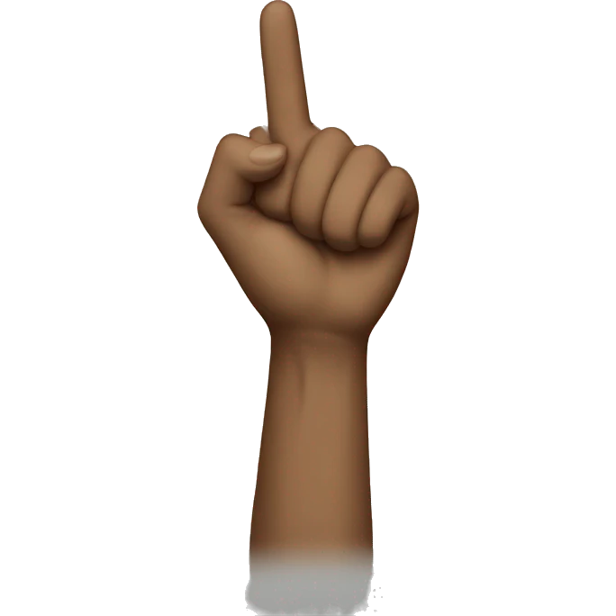 holding an L emoji