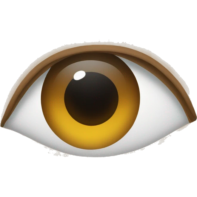 Brune au yeux bleu emoji