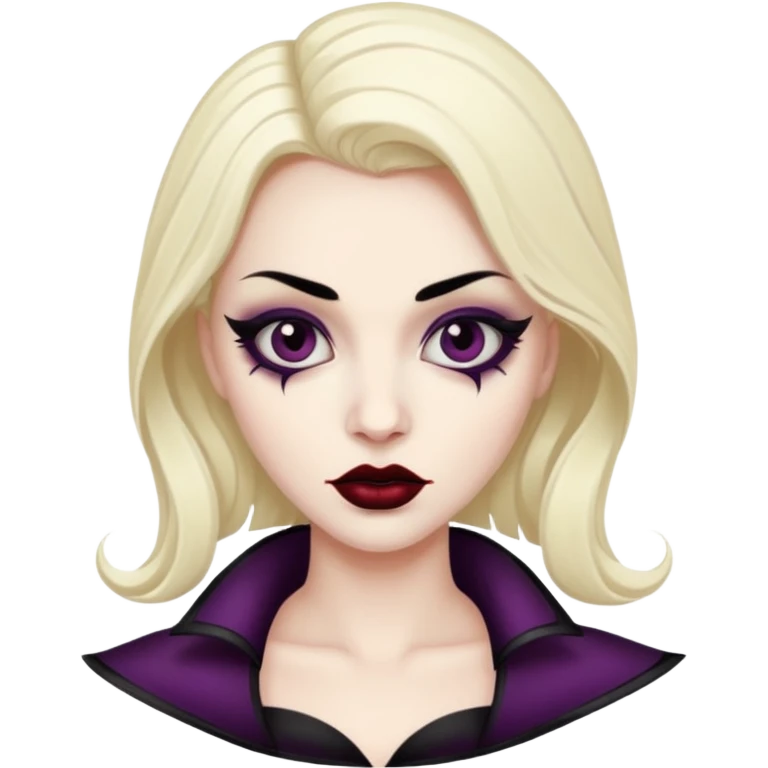 vamp with mascara  emoji