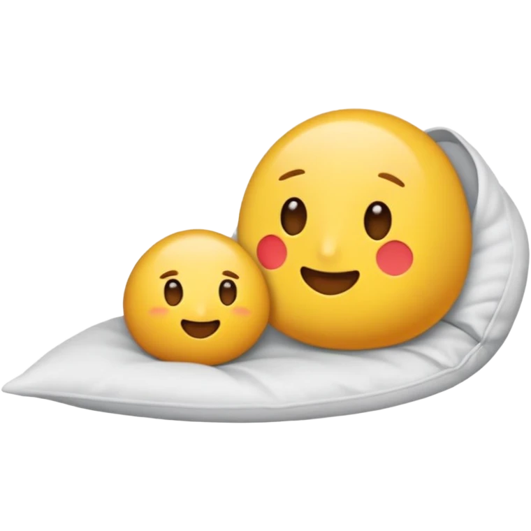 Капибара спит в кроватке emoji